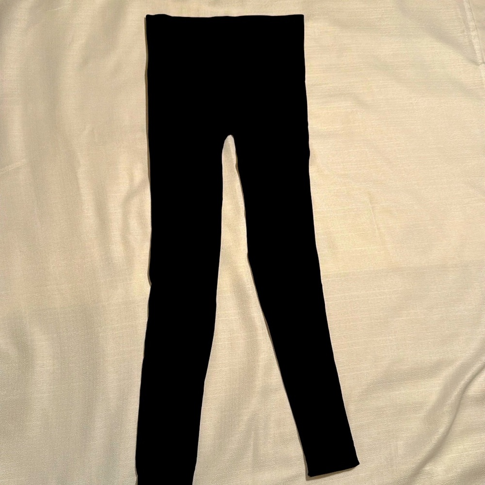 SPANX Black high waisted leggings.